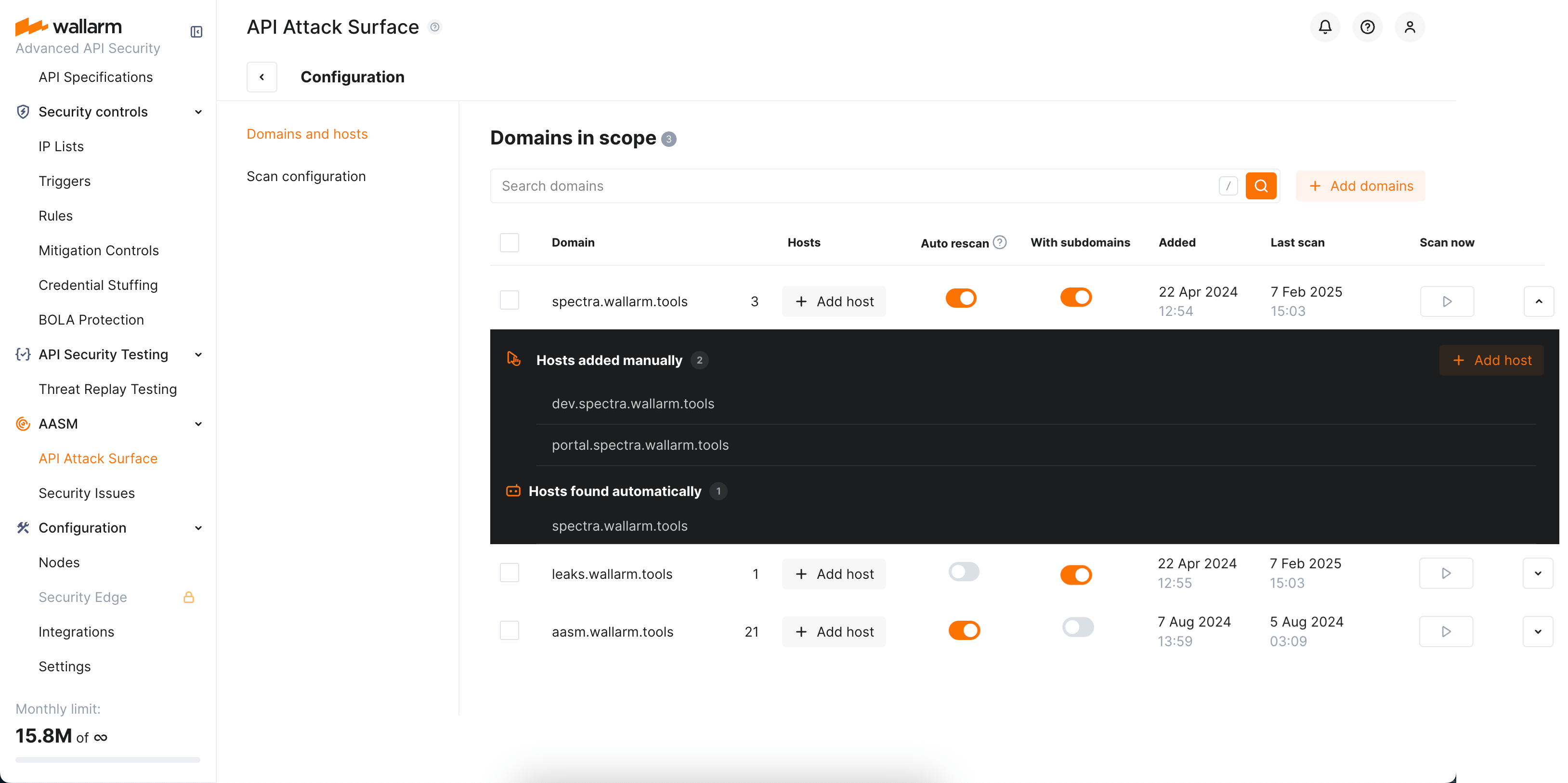 AASM - configuring scope
