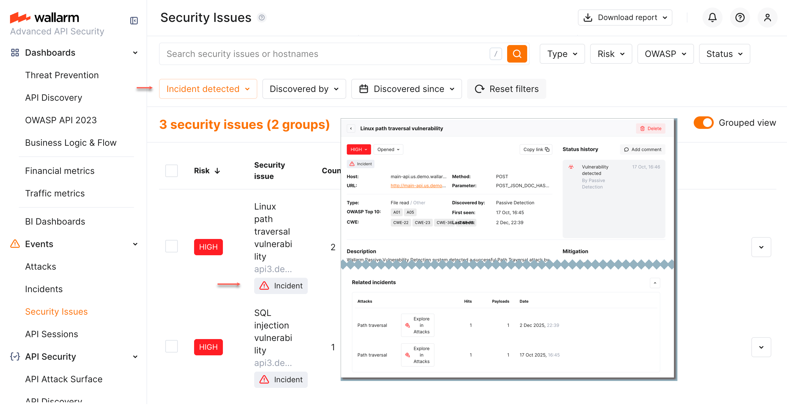 Incidents in Security Issues